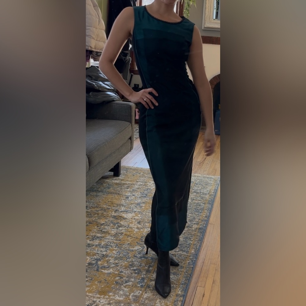 Rozae Nichols - vintage 90s midi cocktail dress